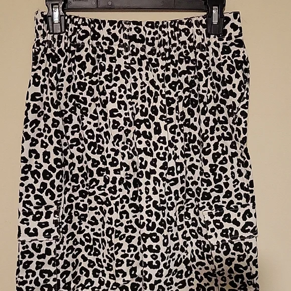 Animal Print Cargo Jogger Pants Boutique Unbranded Cotton Size Small - Picture 5 of 10